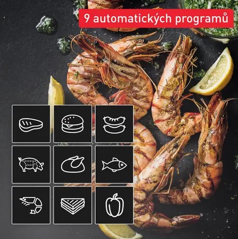 Tefal Elektrický kontaktní gril OptiGrill 4v1 GC774D30 4